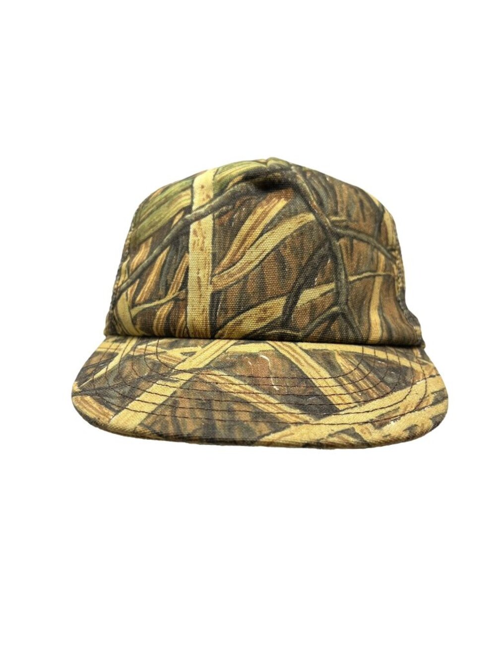 Clarkfield Outdoors Vintage Trucker Hat Snapback Camo Hunting USA Cap Mesh